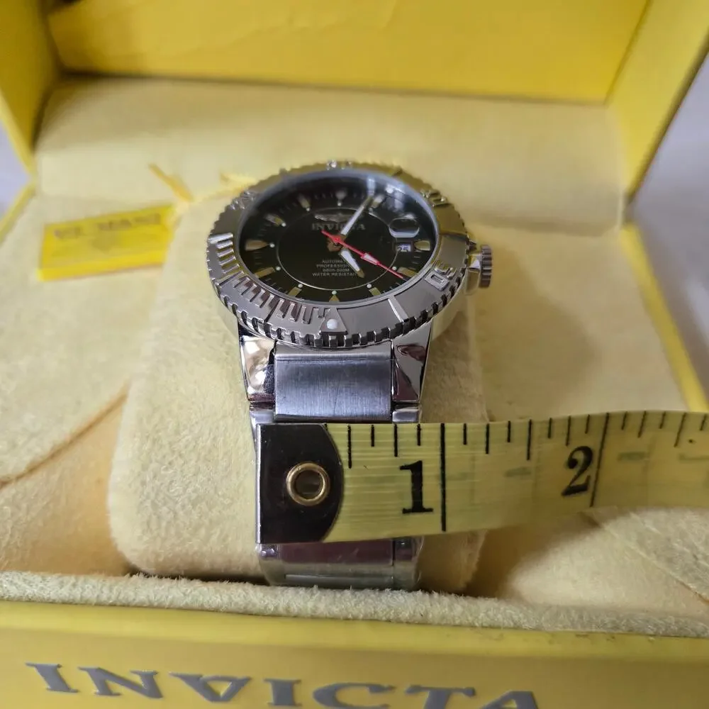 Invicta IN3352 Automatic Professional 660ft/200m Water Resistant Silver/Black